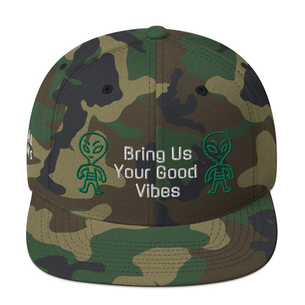 Bring us your good vibes- Snapback Hat