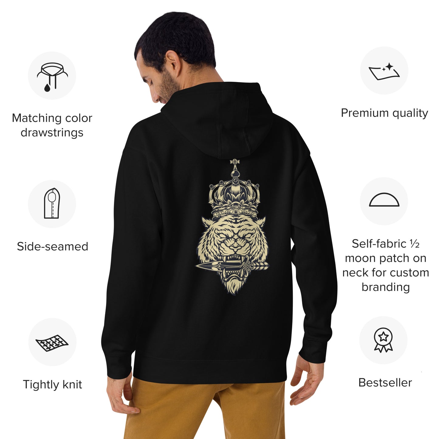 U.C Logo-Lunar Warrior Hoodie