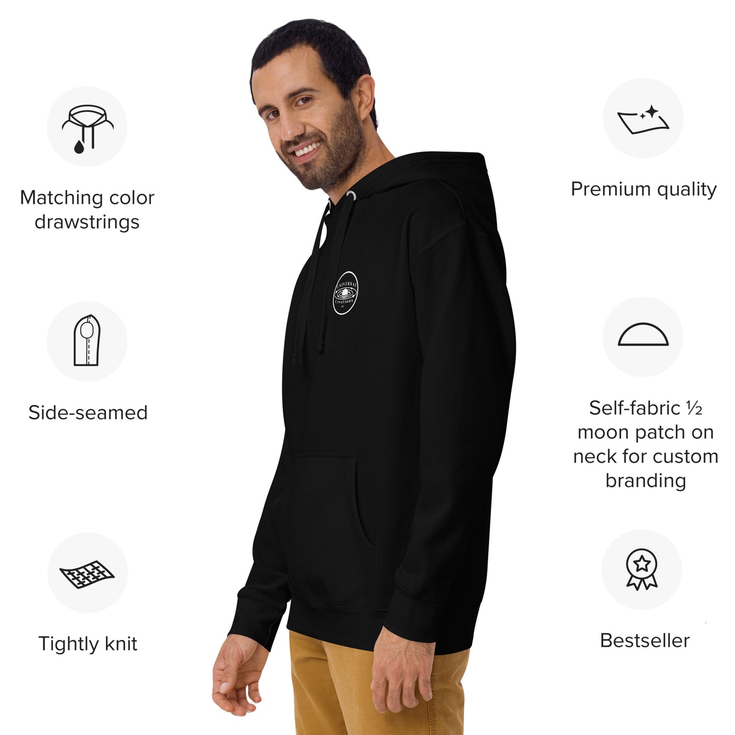 U.C Logo-Lunar Warrior Hoodie