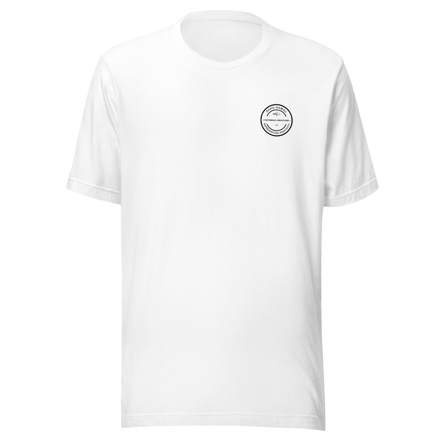 U.C Logo & Bringing Positivity t-shirt