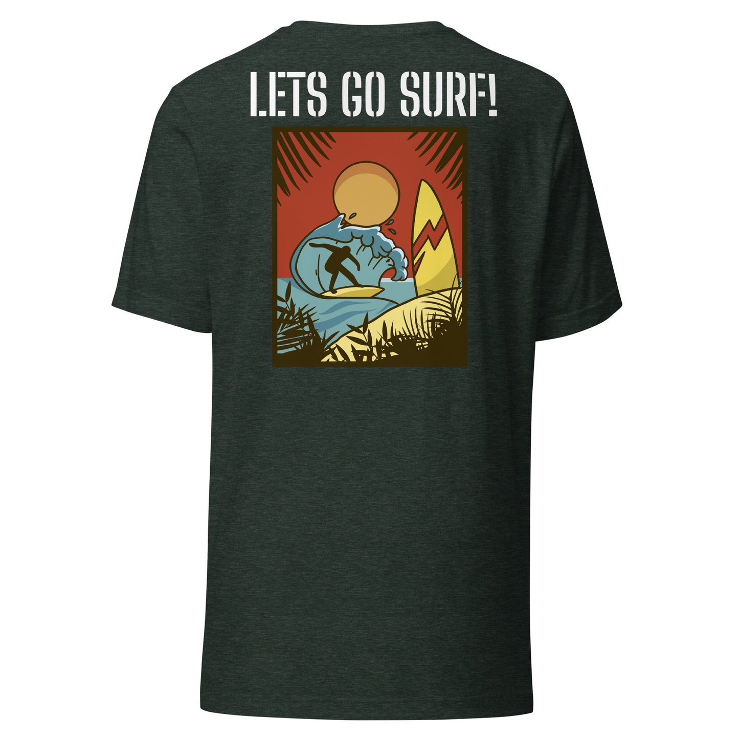 Lets Go Surf! Tropic t-shirt