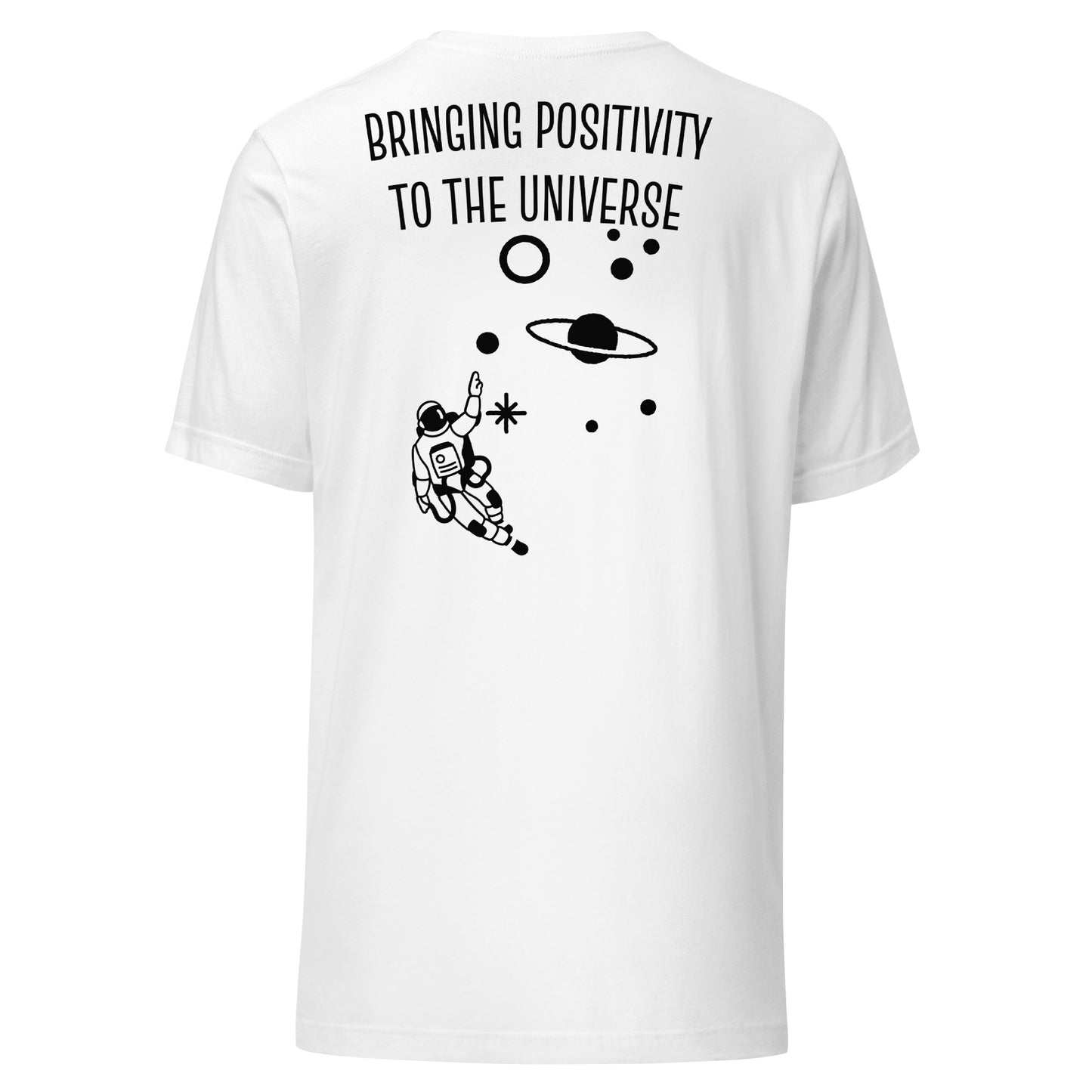 U.C Logo & Bringing Positivity t-shirt