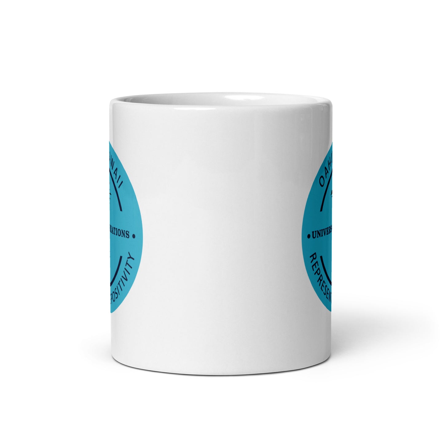 U.C Logo - White glossy mug