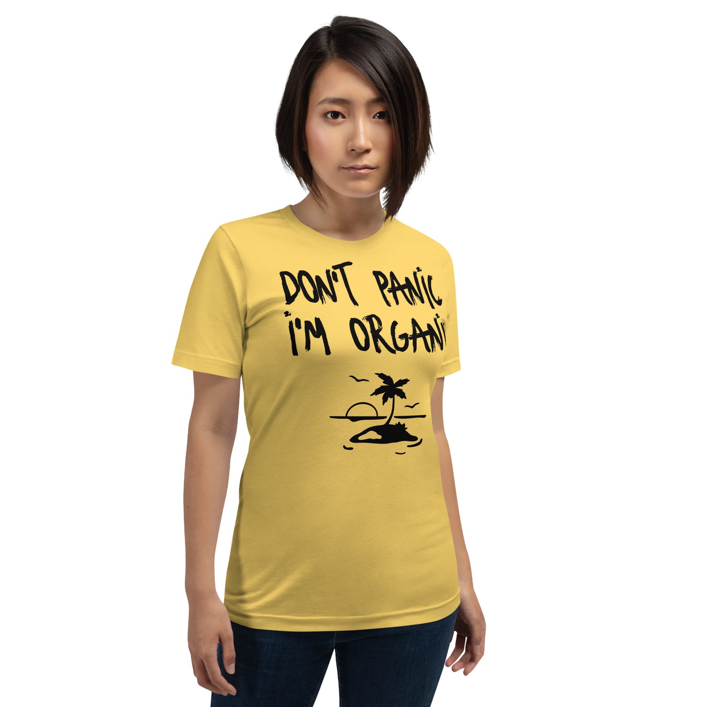 Women's T-Shirt - Yellow - M